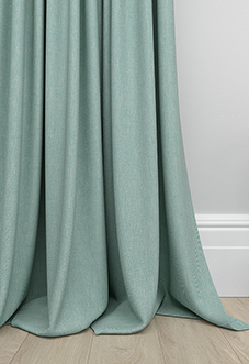 Delicate Chevron, Turquoise - Made to Measure Curtains